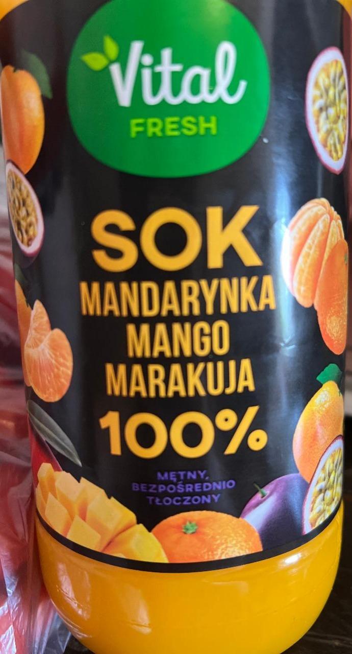 Фото - Sok mandarynka mango karakuls 100% Vital