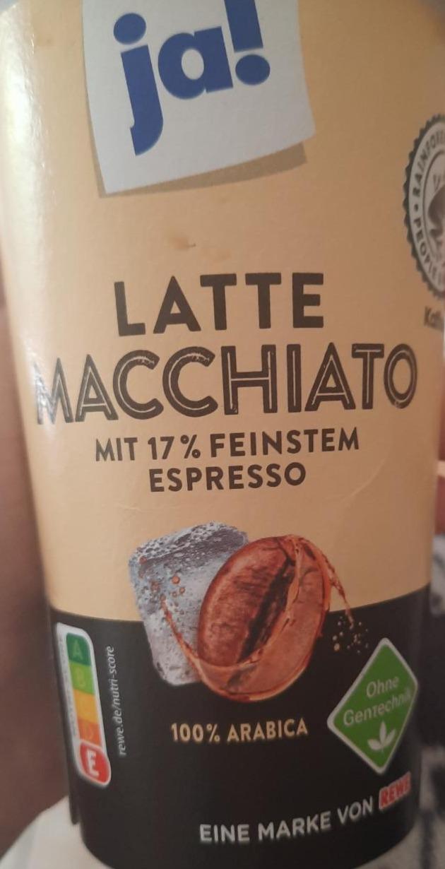 Фото - Напій Latte Macchiato ja!