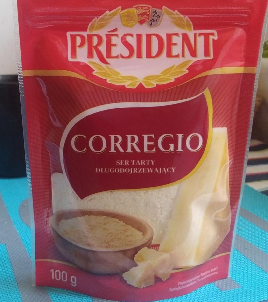 Фото - Сир 40% твердий тертий Corregio President
