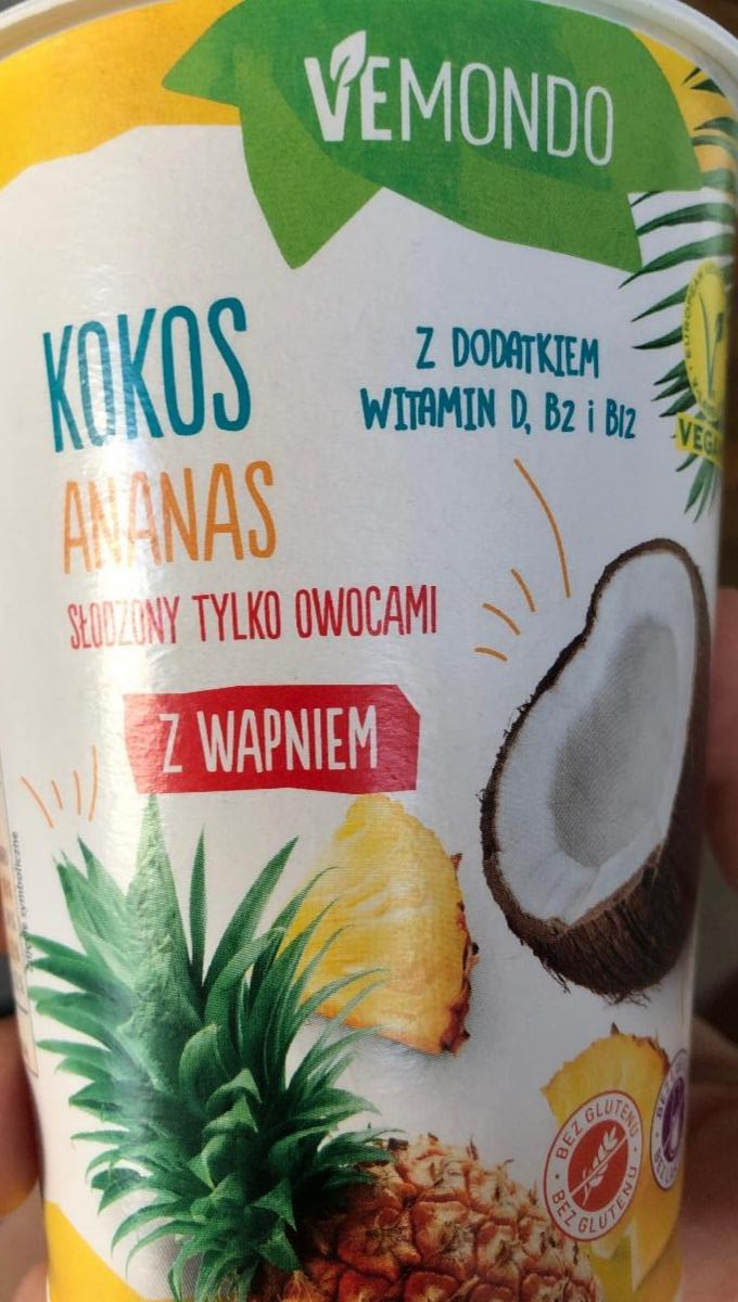 Фото - Йогурт кокосово-ананасовий Vemondo