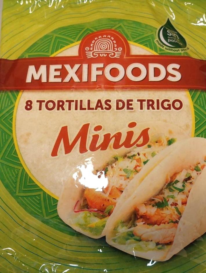 Фото - Тортилья пшенична Minis Mexifoods