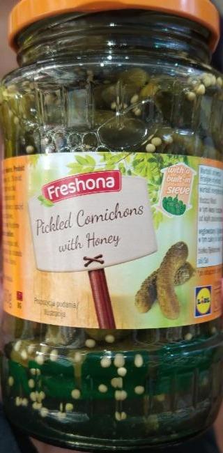 Фото - Pickled Cornichons with Honey Freshona