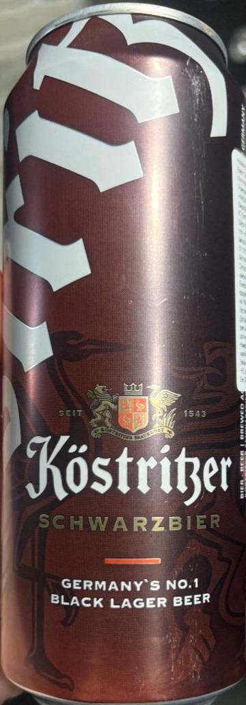 Фото - Пиво 4.8% темне Schwarzbier Köstritzer