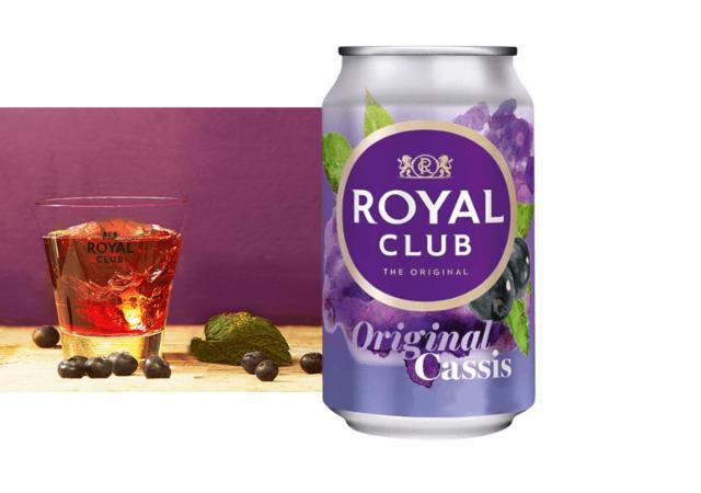 Фото - Напій газований з натуральним соком Original Cassis Чорна Смородина Royal Club