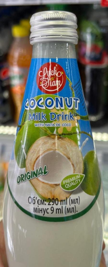Фото - Напій безалкогольний негазований Кокосове молоко з Ната де Коко Luck Siam