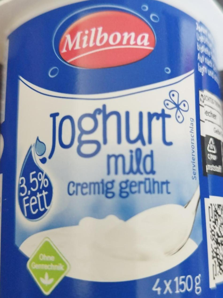 Фото - Йогурт кремовий 3.5% Joghurt Mild Milbona