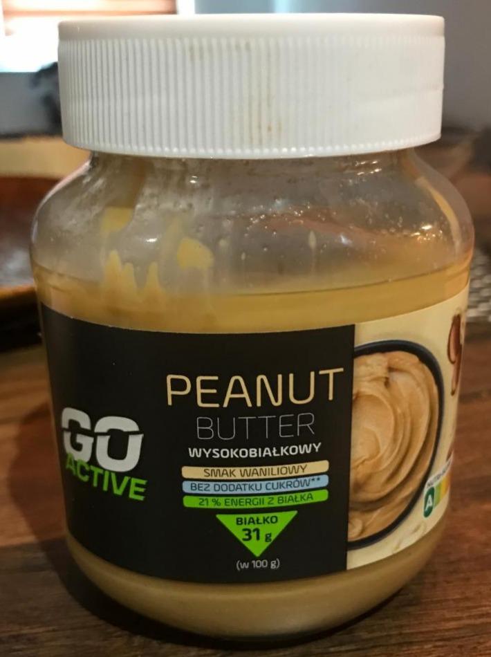 Фото - Арахісова паста зі смаком ванілі Peanut Butter Go Active