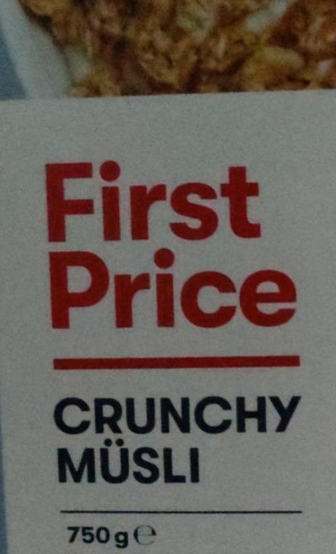 Фото - Crunchy musli First Price