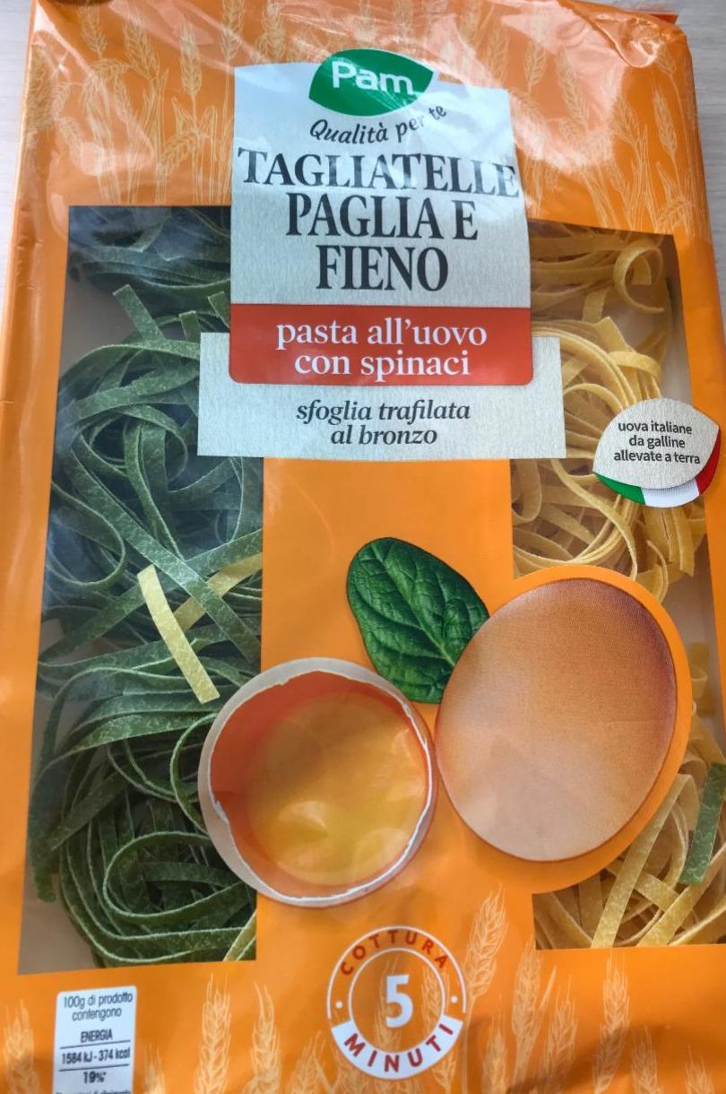 Фото - Яєчна паста з шпинатом Tagliatelle paglia e fieno Pam