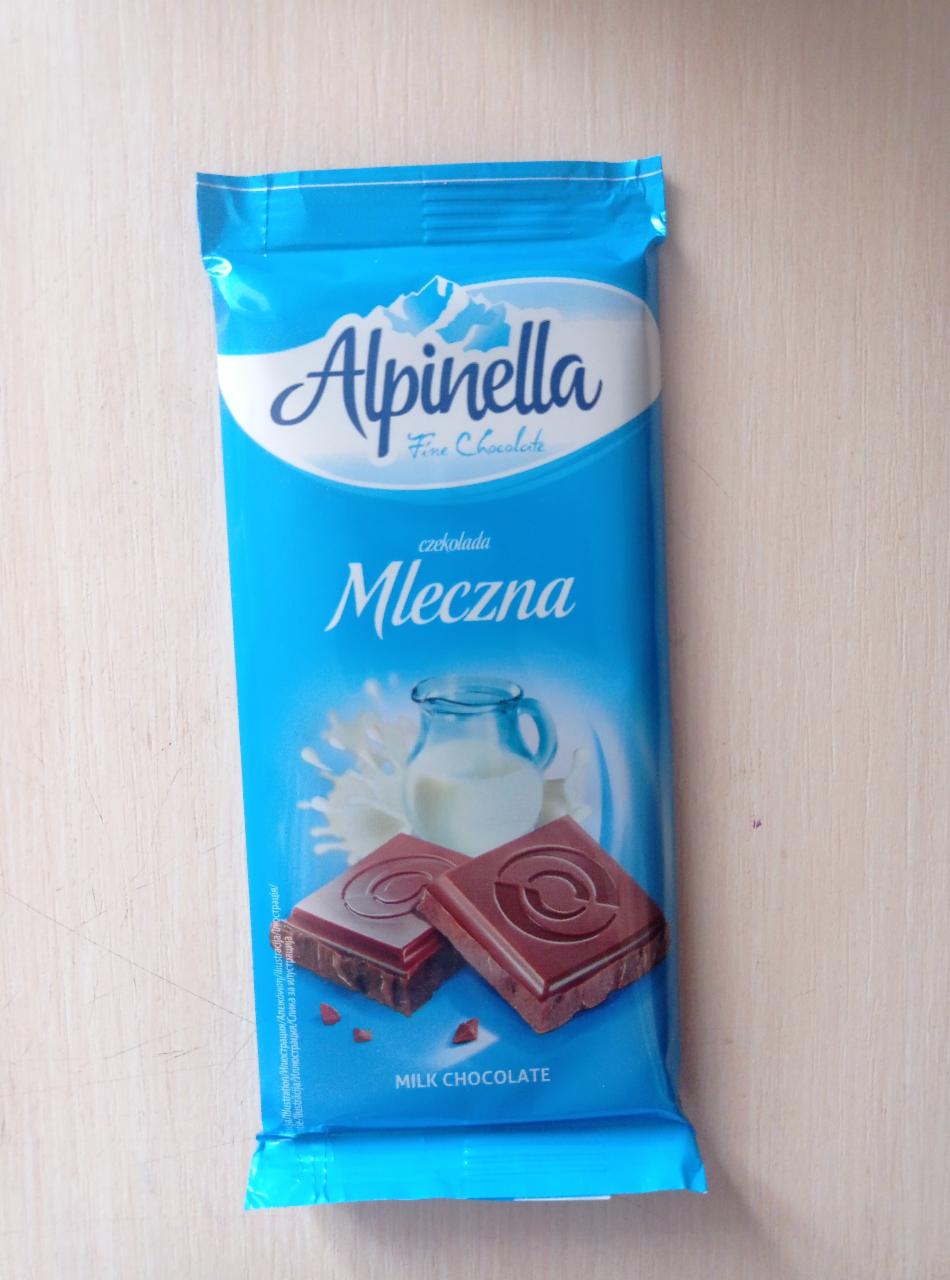 Фото - Молочний шоколад Alpinella