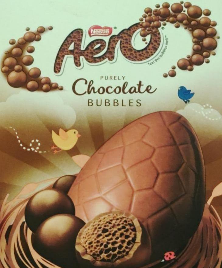 Фото - Пасхальне яйце Bubbles Chocolate Aero Nestlé