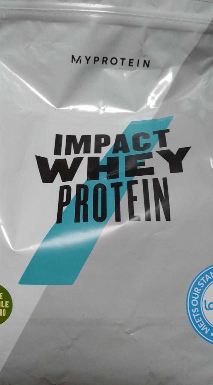Фото - Impact Whey Protein Apple Crumble & Custard Flavour MyProtein