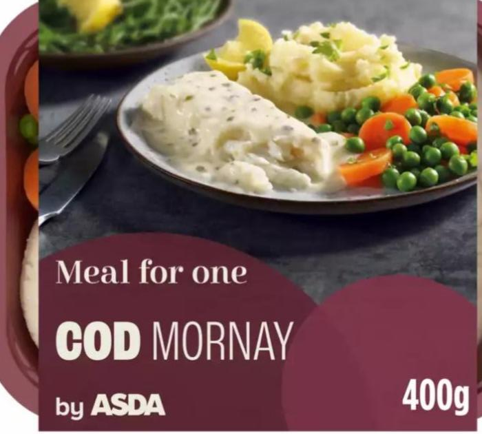 Фото - Meal For One Cod Mornay Asda