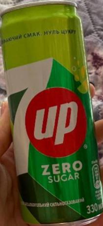 Фото - Напій безалкогольний сильногазований на ароматизаторах безкалорійний Zero Sugar 7UP