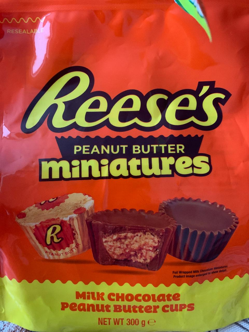 Фото - Цукерки корзинки з арахісовою пастою Peanut Butter Cup Miniatures Reese’s