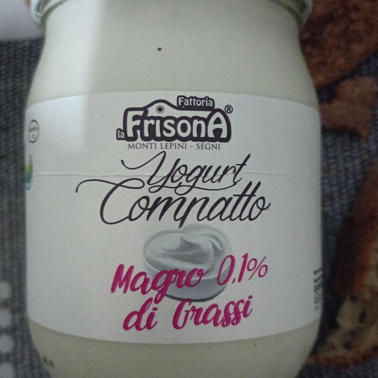 Фото - Йогурт білий нежирний Yogurt Fattoria Frisona
