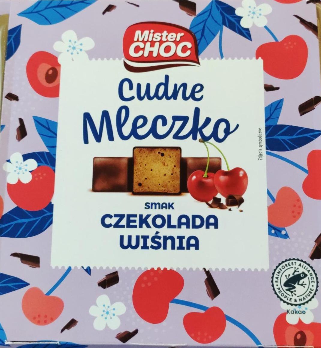 Фото - Молочний шоколад Пташине молоко Czekolada wisnia Mister Choc