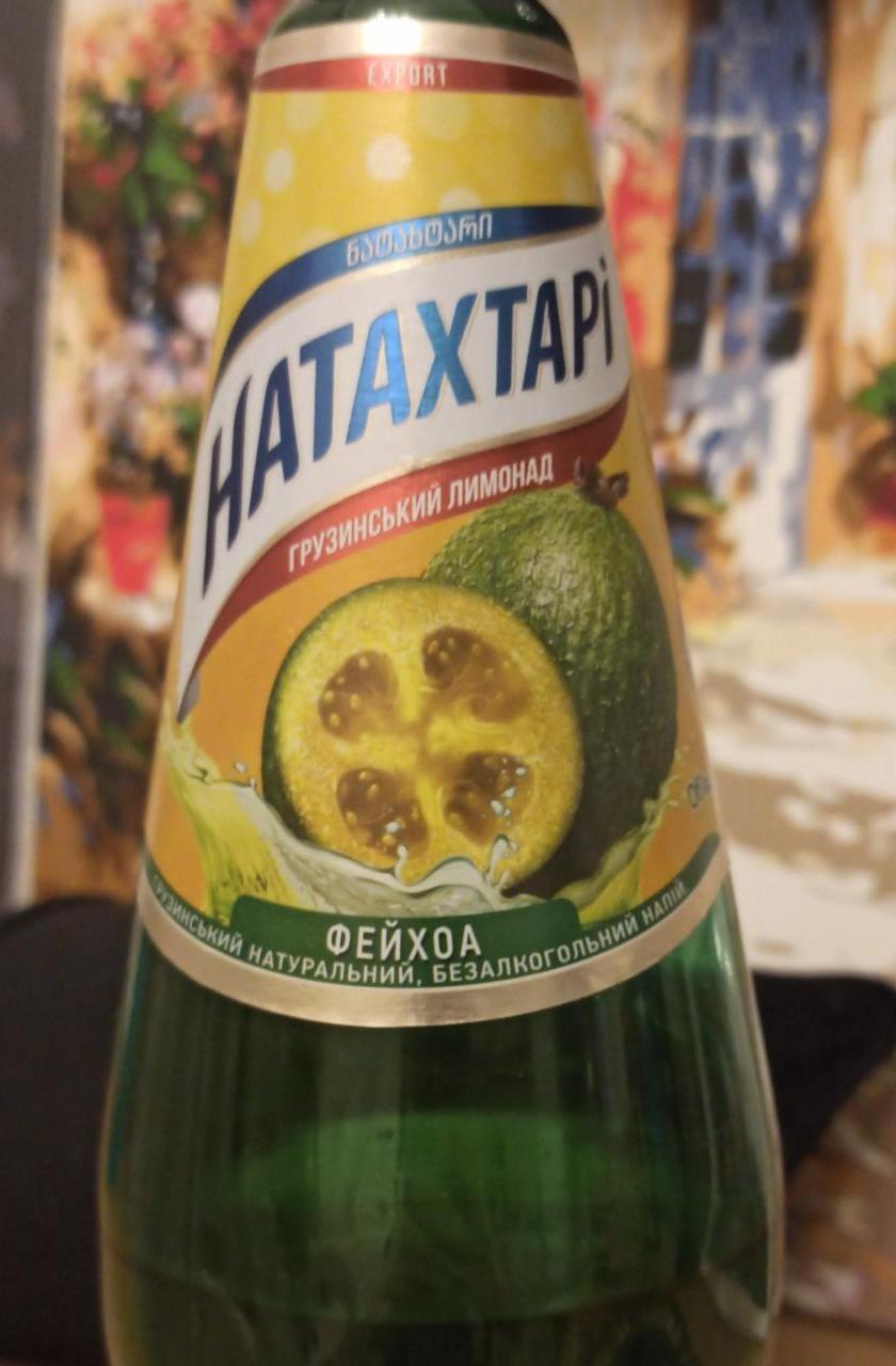 Фото - Напій безалкогольний Грузинський лимонад Фейхоа Натахтарі