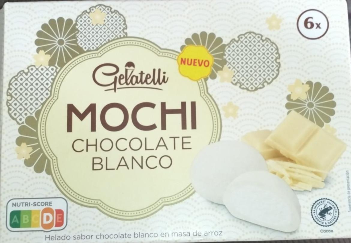 Фото - Mochi chocolate blanco Gelatelli