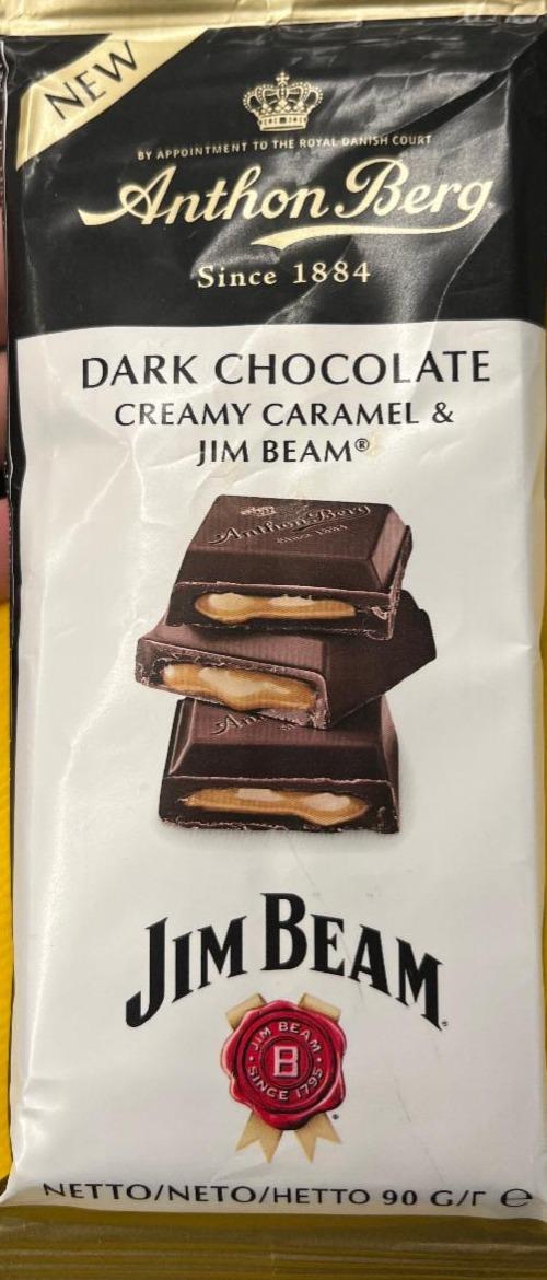 Фото - Темний шоколад зі смаком вершкової карамелі і Джим Бім Anthon Berg