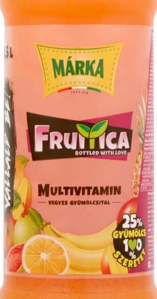 Фото - Напій фруктовий Мультивітамін Fruitica Marka