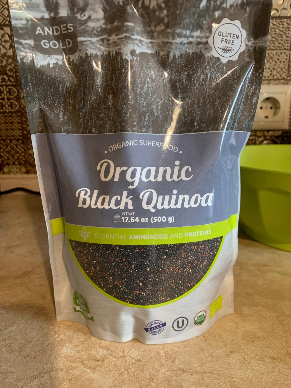 Фото - organic black quinoa