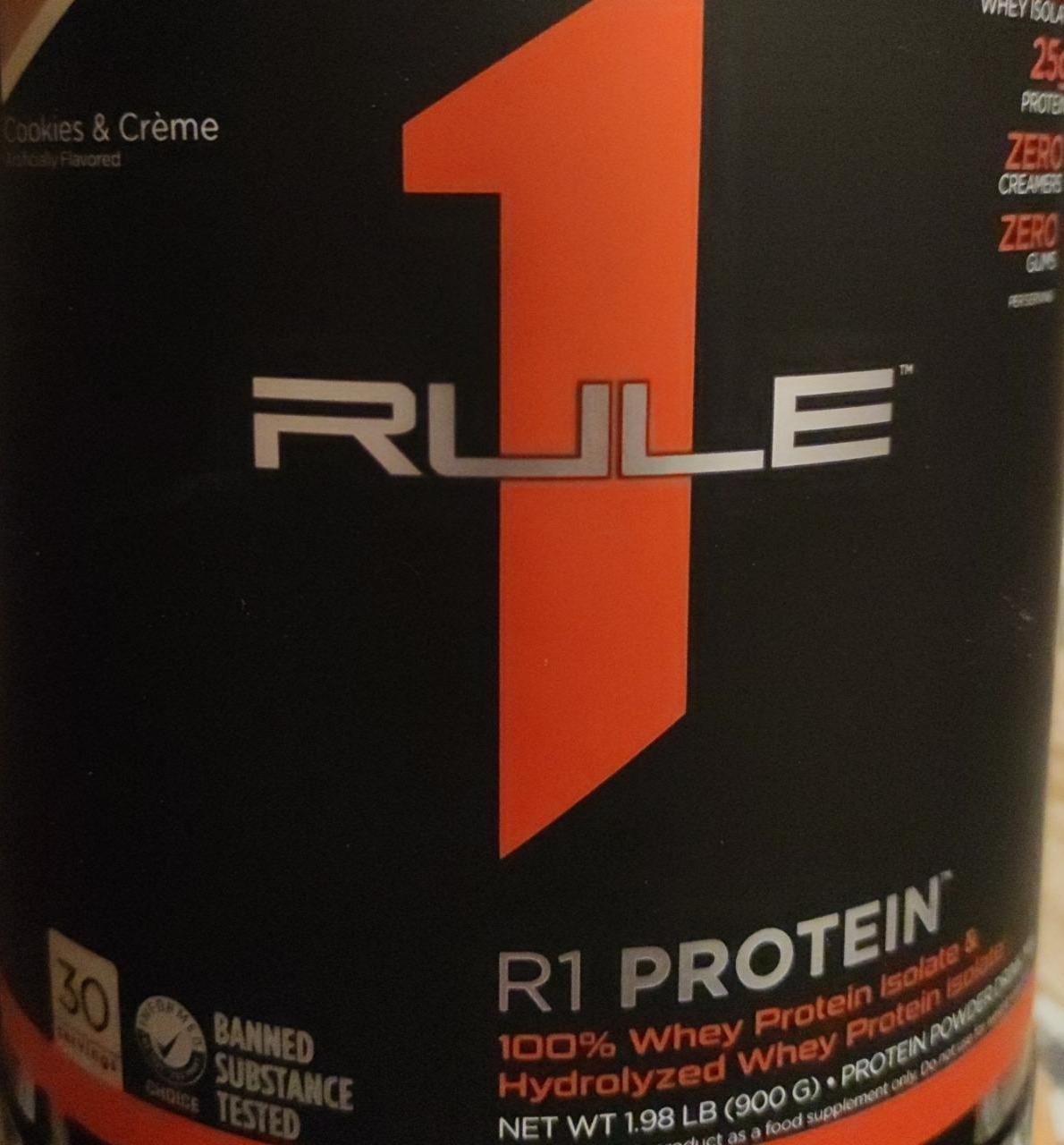 Фото - Rule One Protein Protein 100% Whey Protein Cookies And Creme Rule1