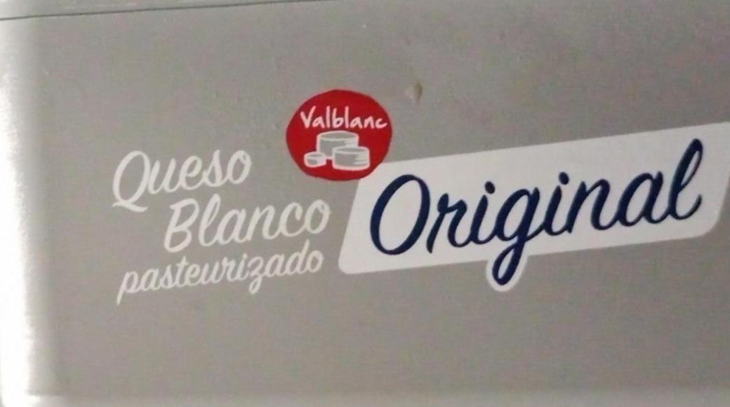 Фото - Queso Blanco pasteurizado Original Valblanc
