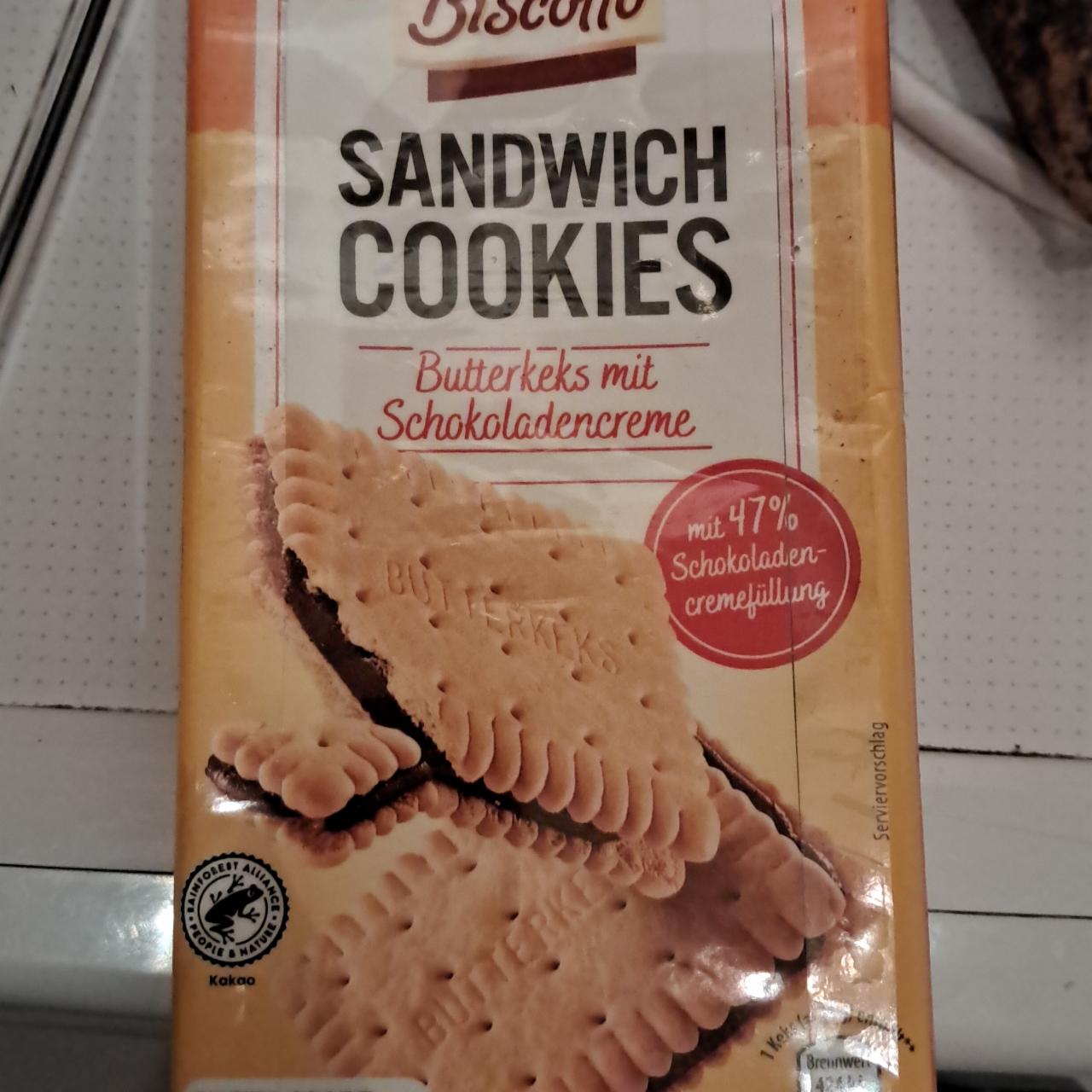 Фото - Печиво-сендвіч Sandwich Cookies Biscotto