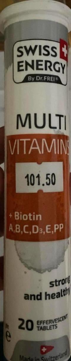 Фото - Вітаміни шипучі Multi Vitamin Swiss Energy Dr.Frei