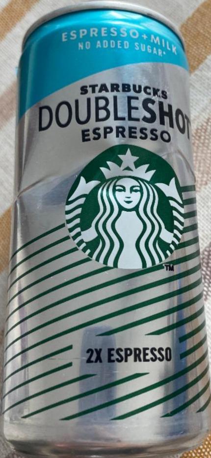 Фото - Doubleshot Espresso No Added Sugar Starbucks