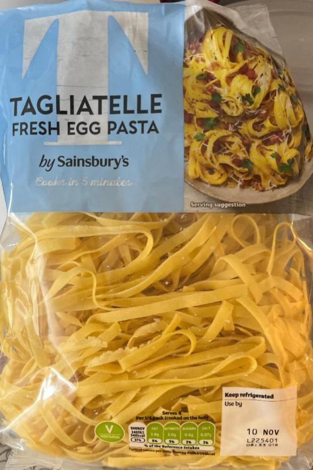 Фото - Fresh egg pasta Tagliatelle