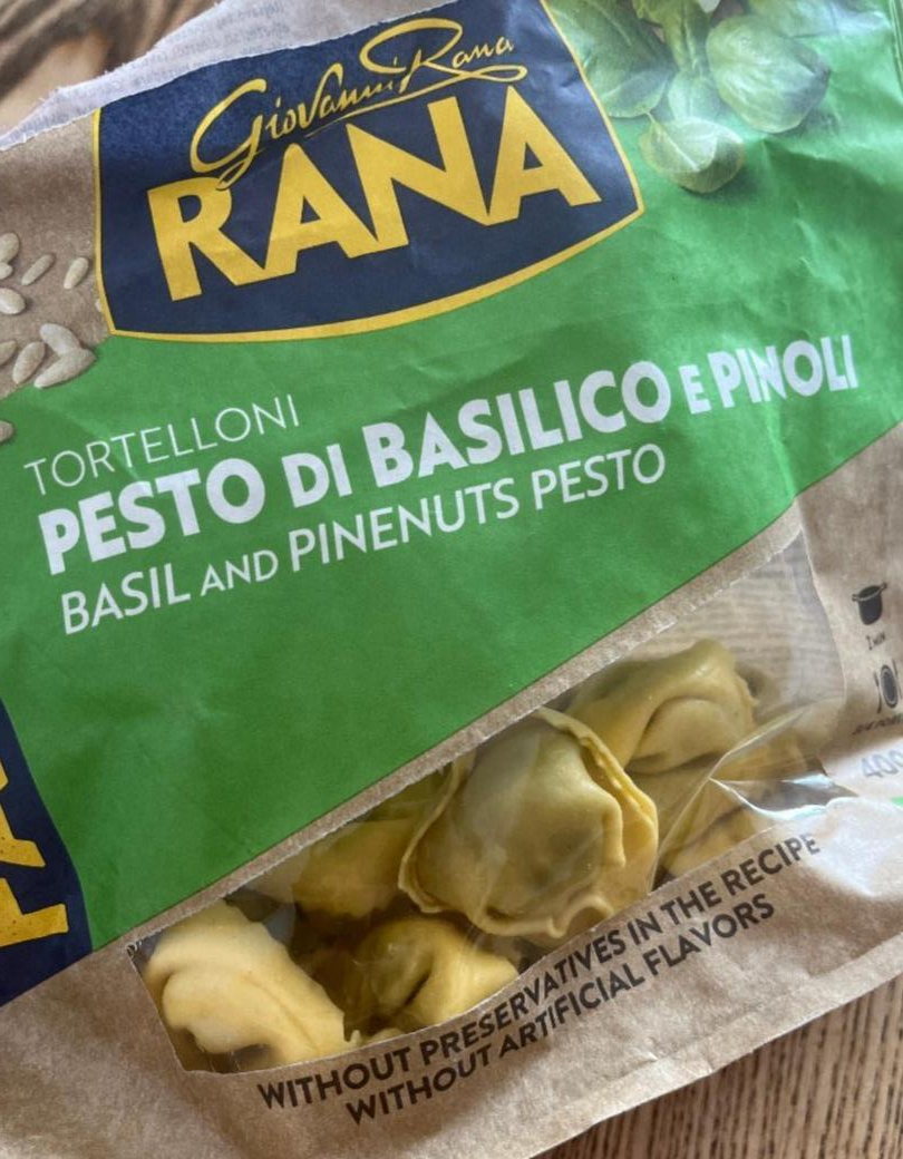 Фото - Tortellini with Basil Pesto and Pine Nuts Rana