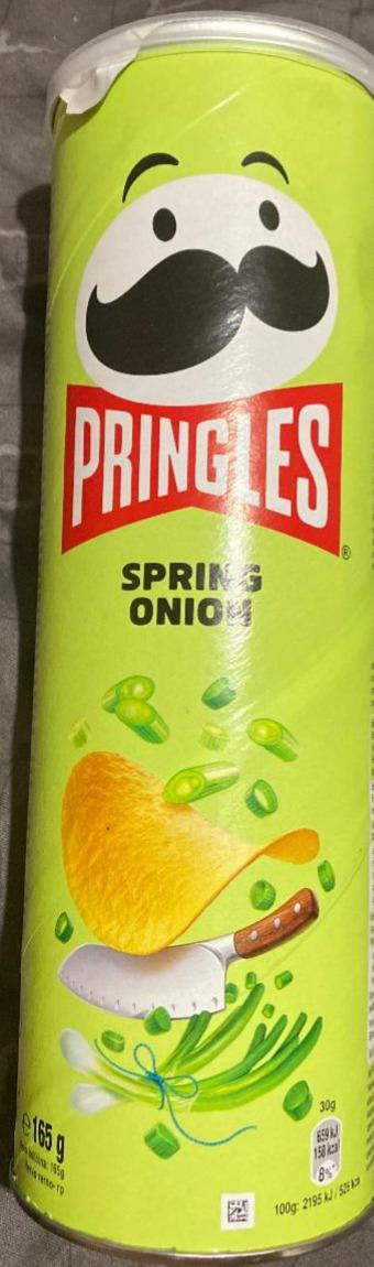 Фото - Чіпси картопляні Зелена цибуля Pringles тубус Pringles