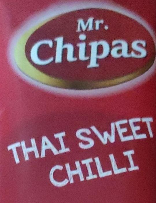 Фото - Картопляні чіпси зі смаком тайського солодко-гострого соусу з перцю чилі Mr Chipas