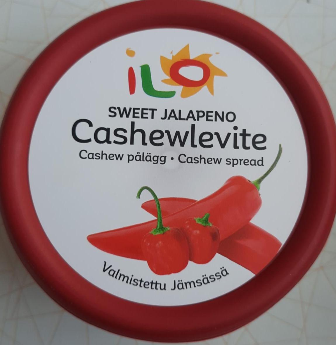 Фото - Крем-сир рослинний на основі кешью з солодким перцем Cashewlevite Sweet Jalapeno ILO