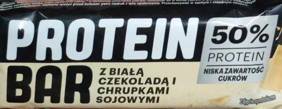 Фото - Протеїновий батончик з білим шоколадом Lidl