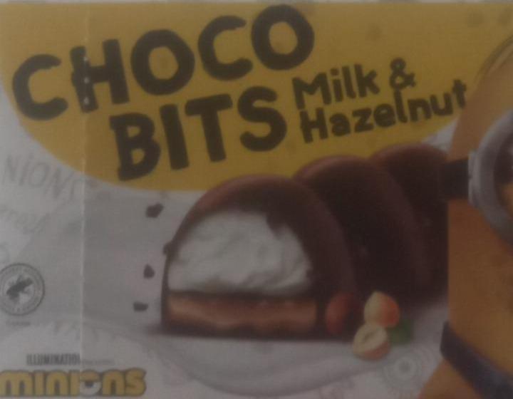 Фото - Молочний шоколад з лісовим горіхом Choco Bits Minions