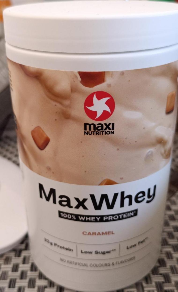 Фото - Max Whey caramel Maxi nutrition