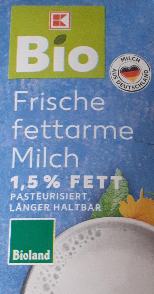 Фото - Frische fettarme Milch 1,5 % FETT K-Bio