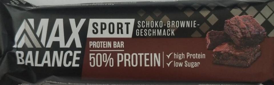 Фото - 50% Protein bar choco-brownie Max Balance