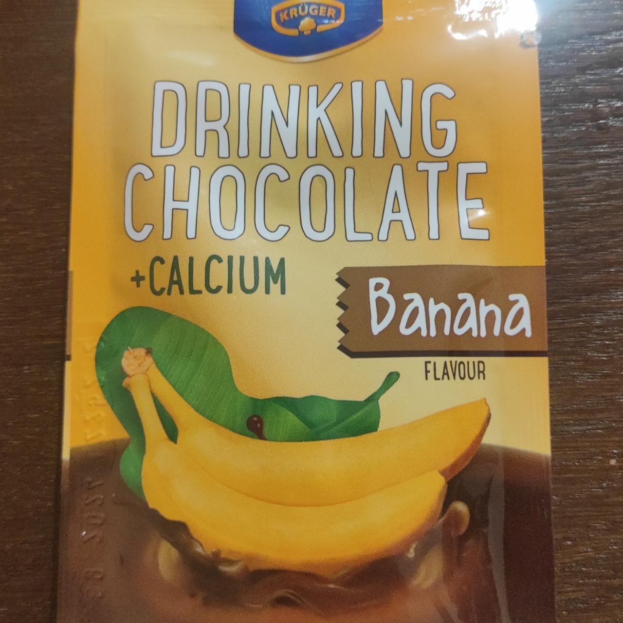 Фото - Шоколад питний з банановим смаком Drinking Chocolate Banana Krüger
