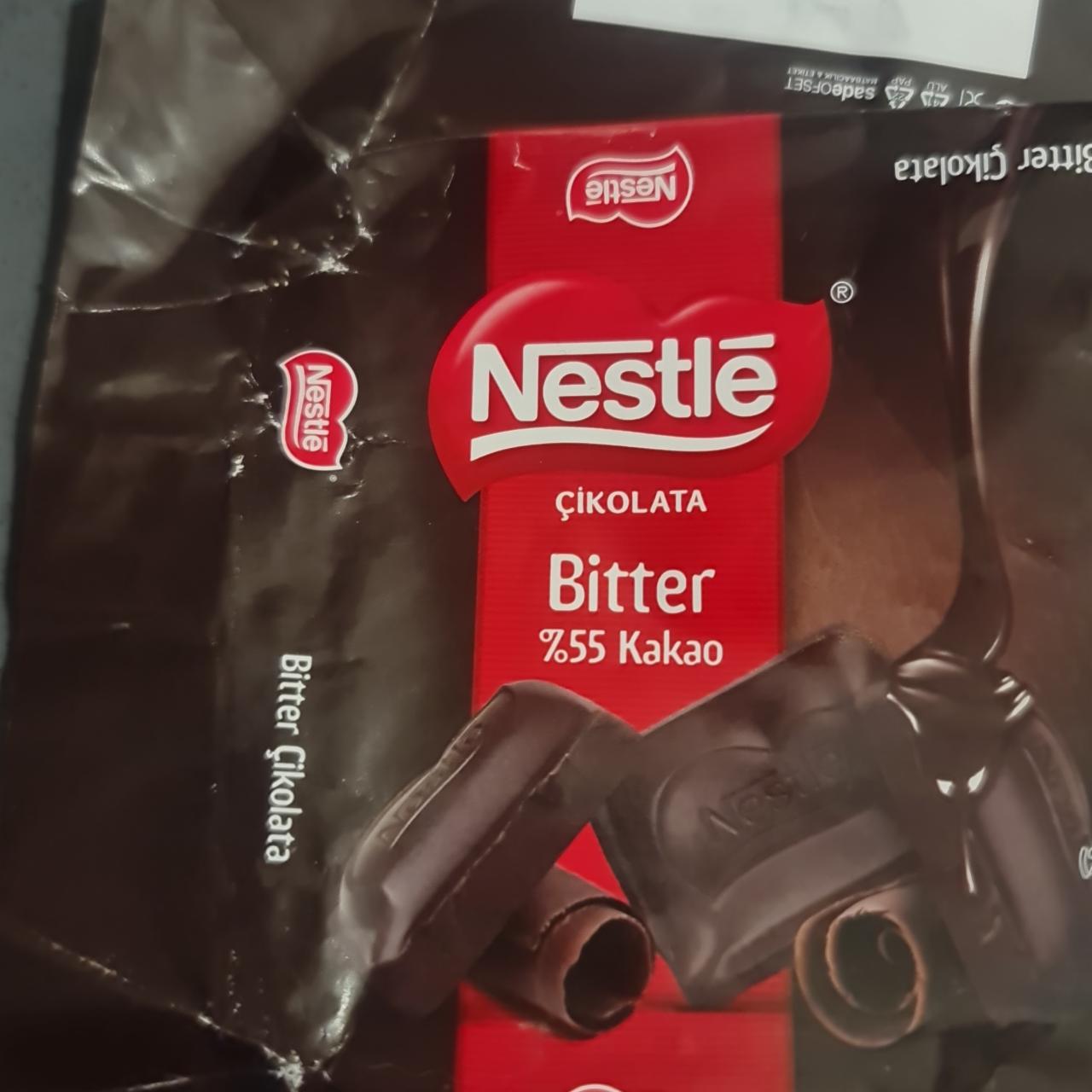Фото - Шоколад чорний 55% Classic Bitter Chocolate Nestle