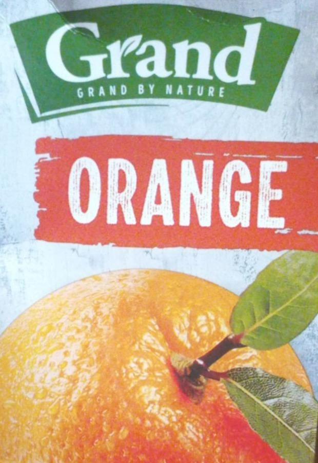 Фото - Сік апельсиновий Orange Grand
