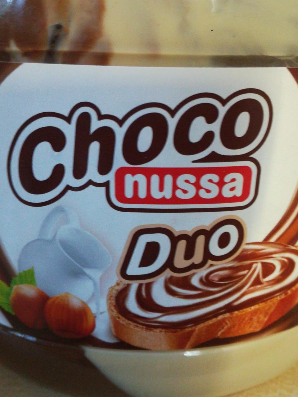 Фото - Крем шоколадний Choco Nussa Duo