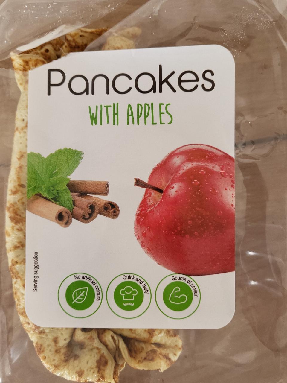 Фото - pancakes with apples Lidl