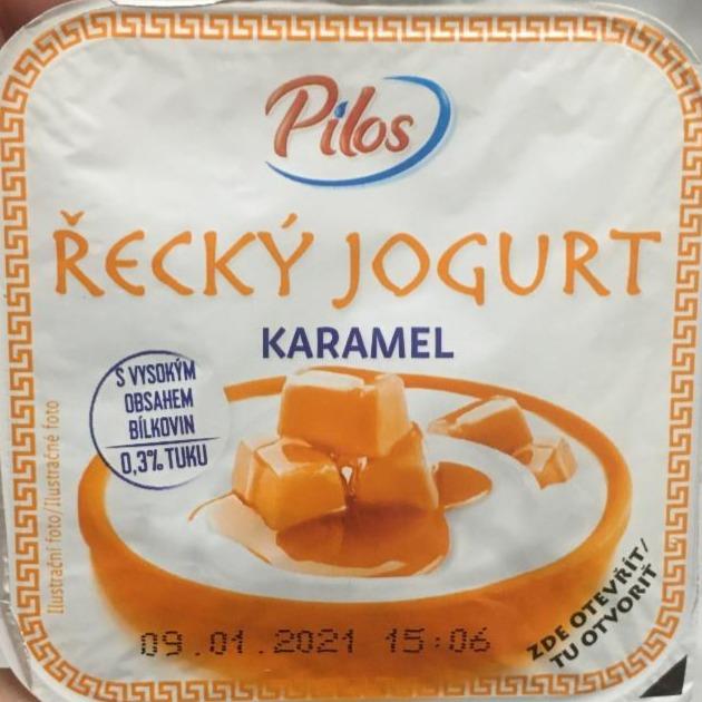 Фото - Řecký jogurt karamel 0,3% Pilos