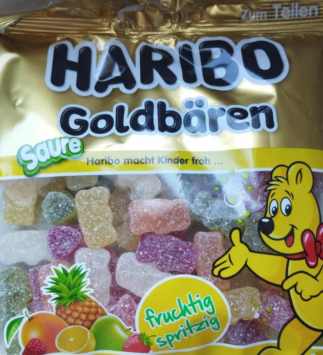 Фото - Желейні-цукерки Goldbären Fruchtig spritzig Haribo