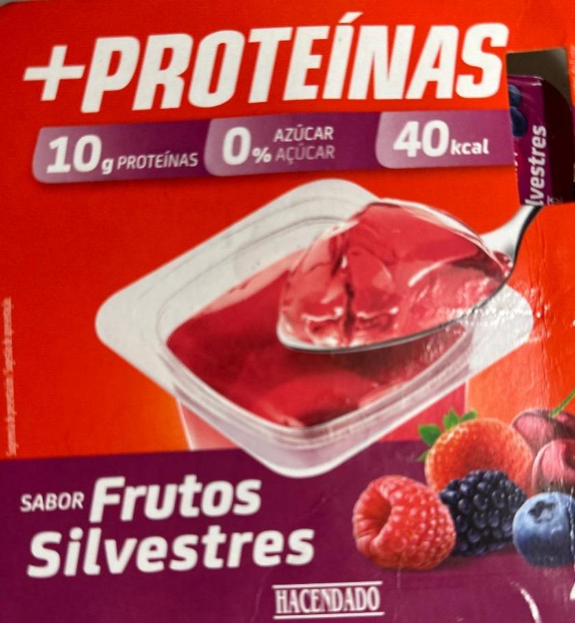 Фото - Gelatina +Proteínas Sabor Frutos Silvestres Hacendado