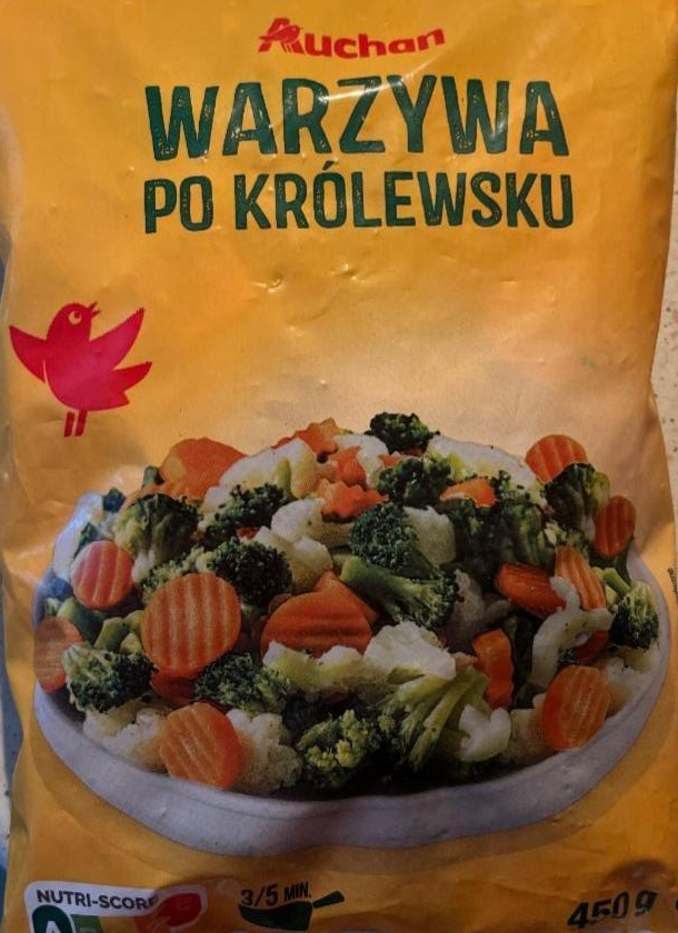 Фото - Warzywa po królewsku mieszanka warzyw mrożonych Auchan